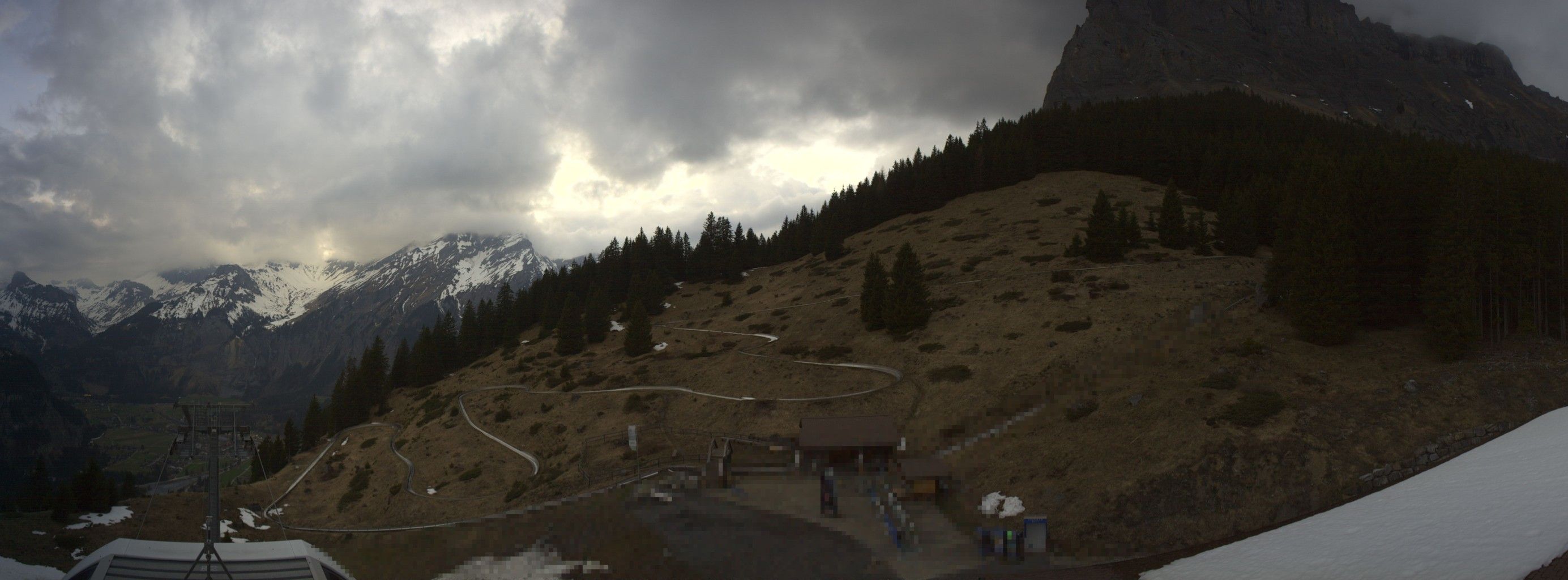 Kandersteg: Stn. Oeschinen: Rodelbahn Oeschinensee - Berghotel Oeschinensee - Blüemlisalp - Schweizer Alpen-Club SAC