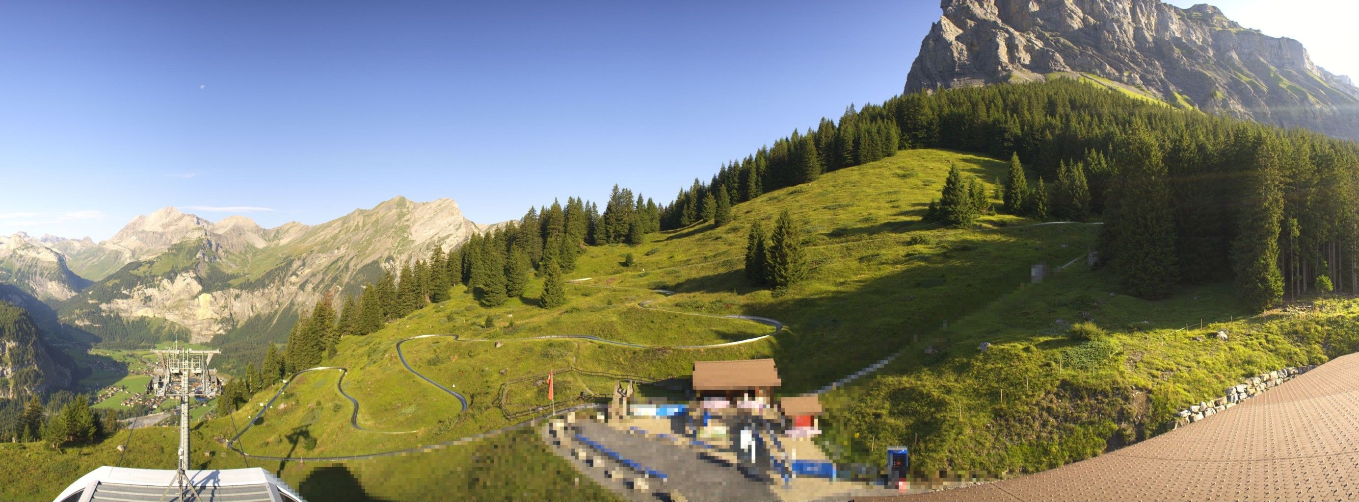 Kandersteg: Stn. Oeschinen: Rodelbahn Oeschinensee - Berghotel Oeschinensee - Blüemlisalp - Schweizer Alpen-Club SAC