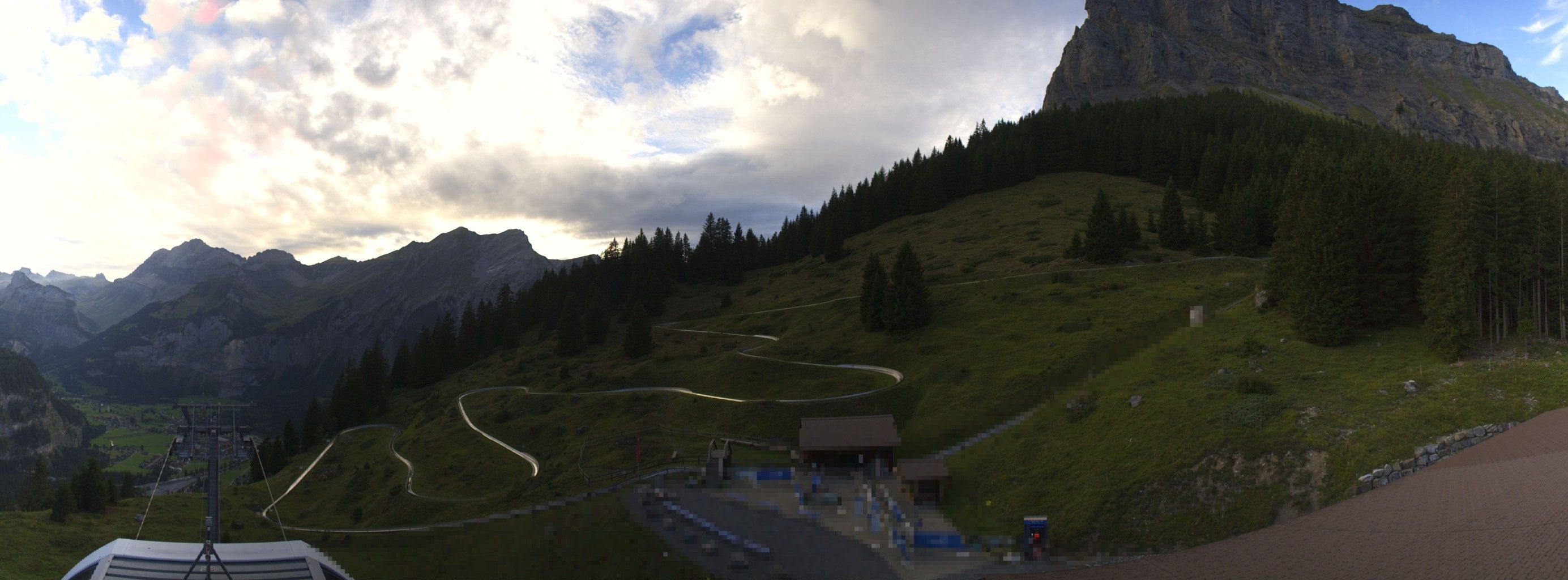 Kandersteg: Stn. Oeschinen: Rodelbahn Oeschinensee - Berghotel Oeschinensee - Blüemlisalp - Schweizer Alpen-Club SAC
