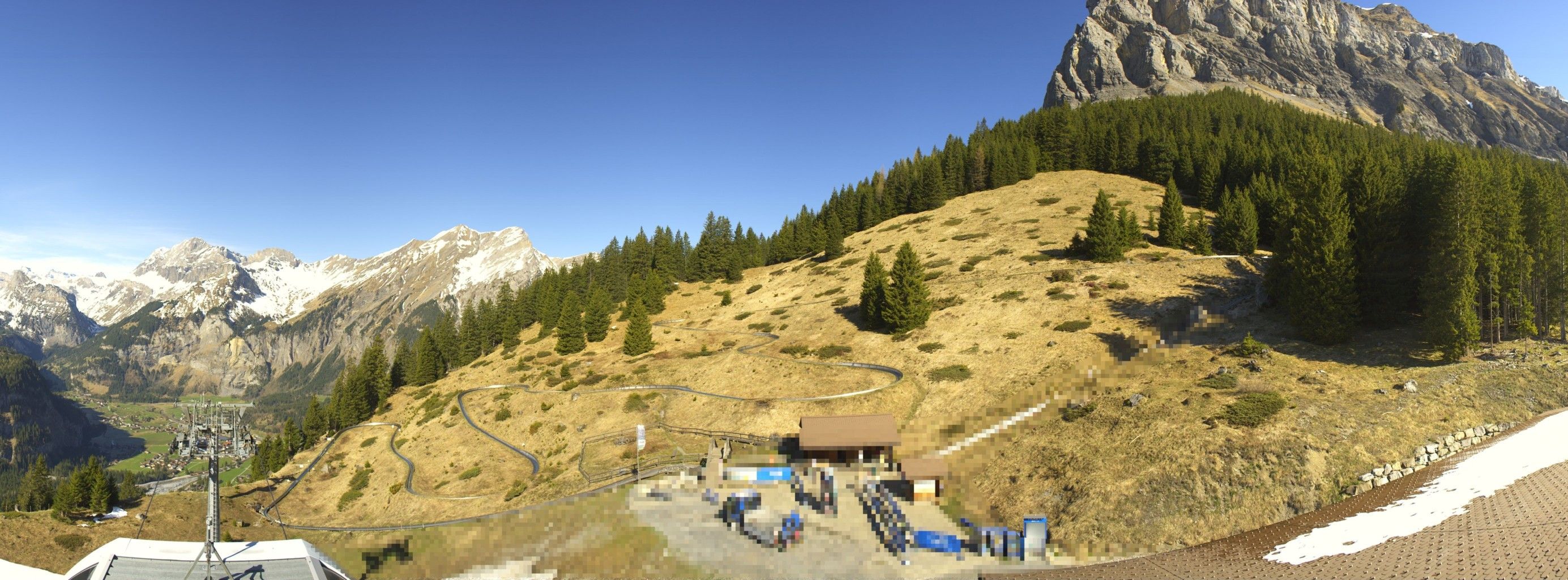 Kandersteg: Stn. Oeschinen: Rodelbahn Oeschinensee - Berghotel Oeschinensee - Blüemlisalp - Schweizer Alpen-Club SAC