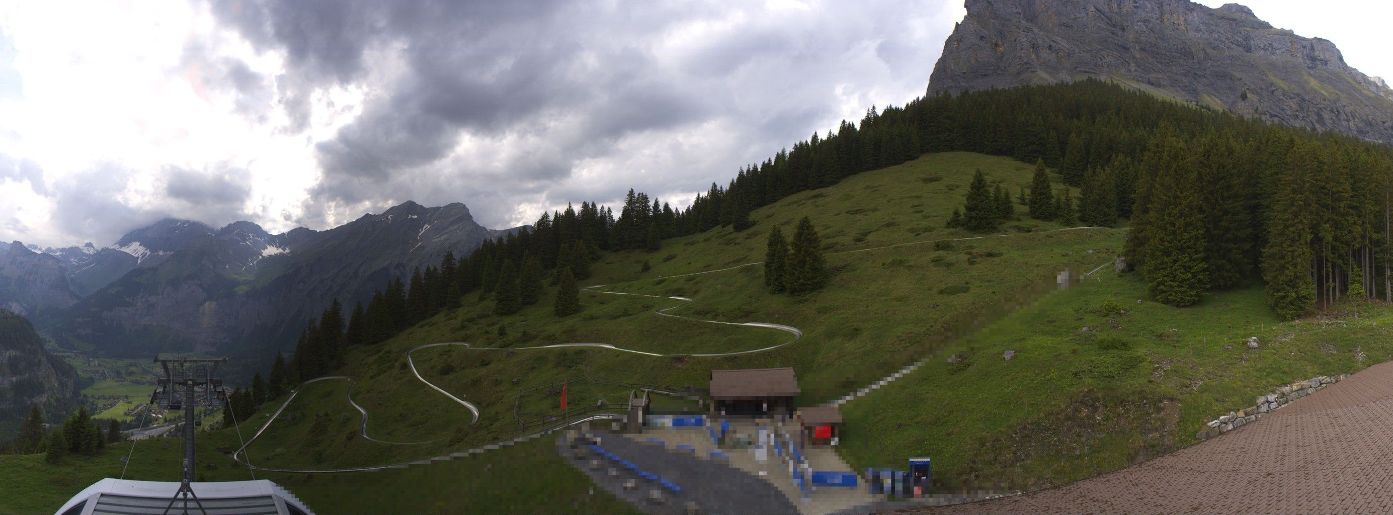 Kandersteg: Stn. Oeschinen: Rodelbahn Oeschinensee - Berghotel Oeschinensee - Blüemlisalp - Schweizer Alpen-Club SAC