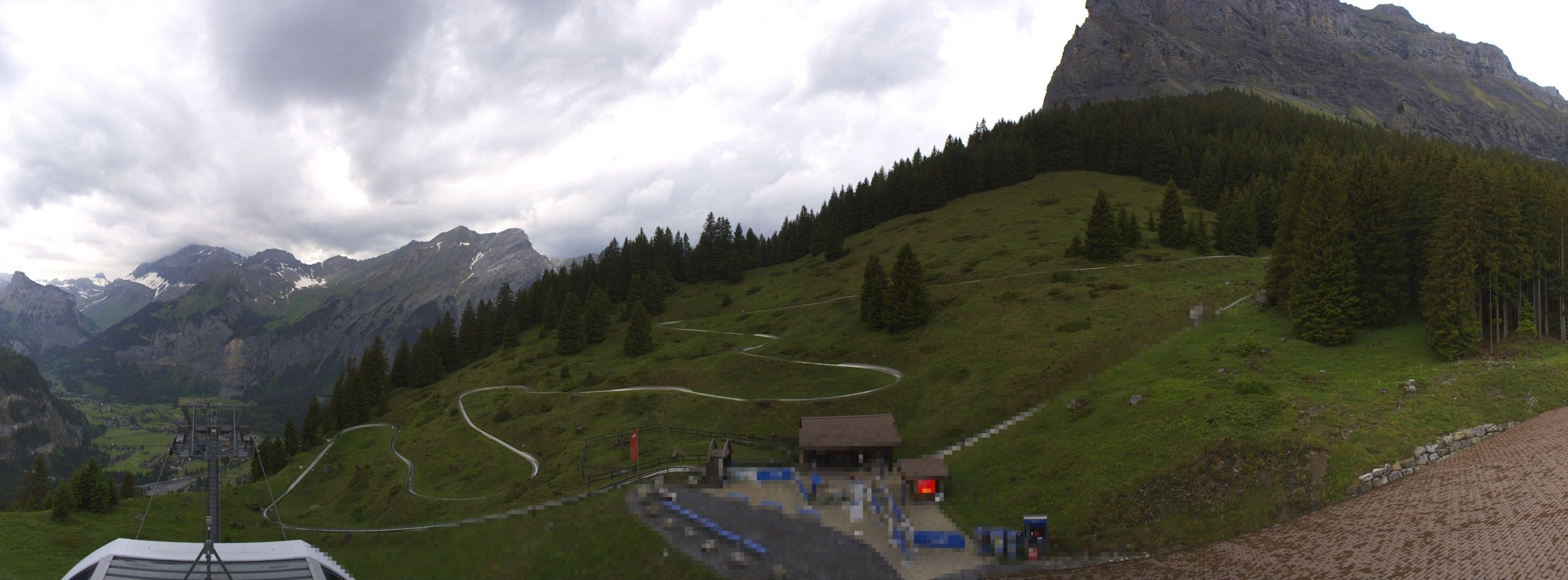 Kandersteg: Stn. Oeschinen: Rodelbahn Oeschinensee - Berghotel Oeschinensee - Blüemlisalp - Schweizer Alpen-Club SAC