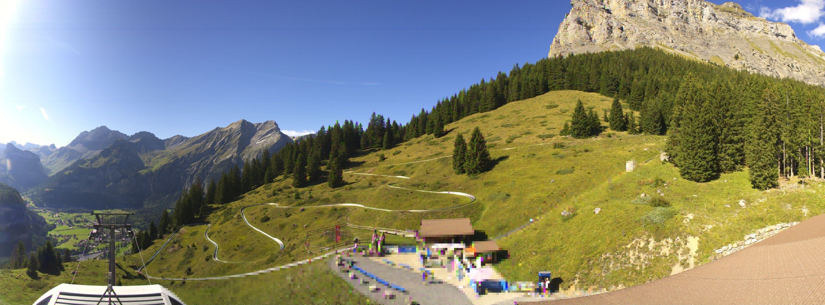 Kandersteg: Stn. Oeschinen: Rodelbahn Oeschinensee - Berghotel Oeschinensee - Blüemlisalp - Schweizer Alpen-Club SAC