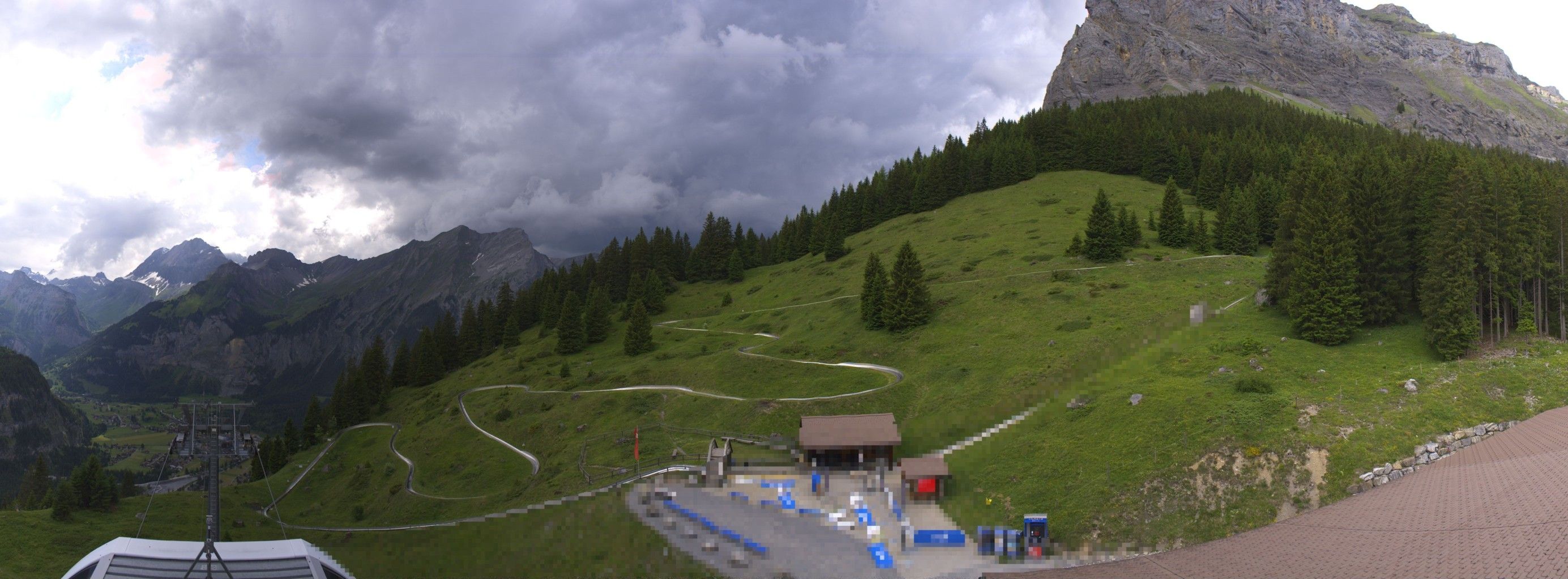 Kandersteg: Stn. Oeschinen: Rodelbahn Oeschinensee - Berghotel Oeschinensee - Blüemlisalp - Schweizer Alpen-Club SAC