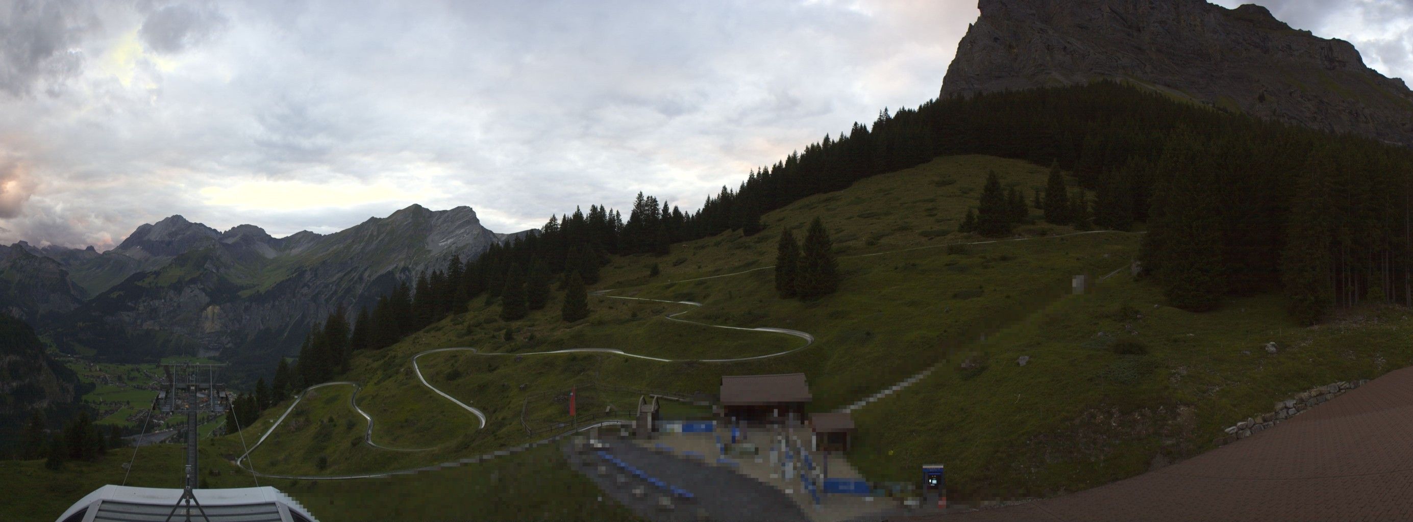 Kandersteg: Stn. Oeschinen: Rodelbahn Oeschinensee - Berghotel Oeschinensee - Blüemlisalp - Schweizer Alpen-Club SAC