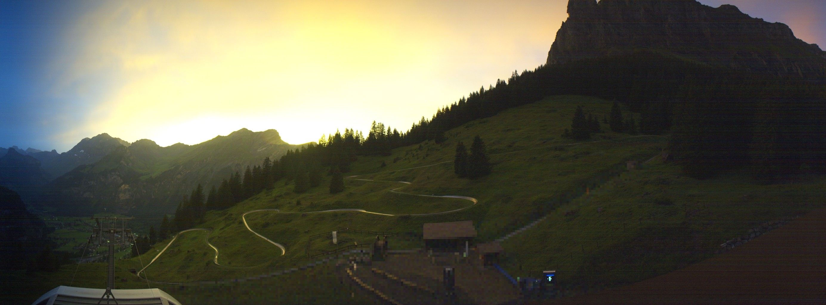 Stn. Oeschinen: Rodelbahn Oeschinensee - Berghotel Oeschinensee - Blüemlisalp - Schweizer Alpen-Club SAC