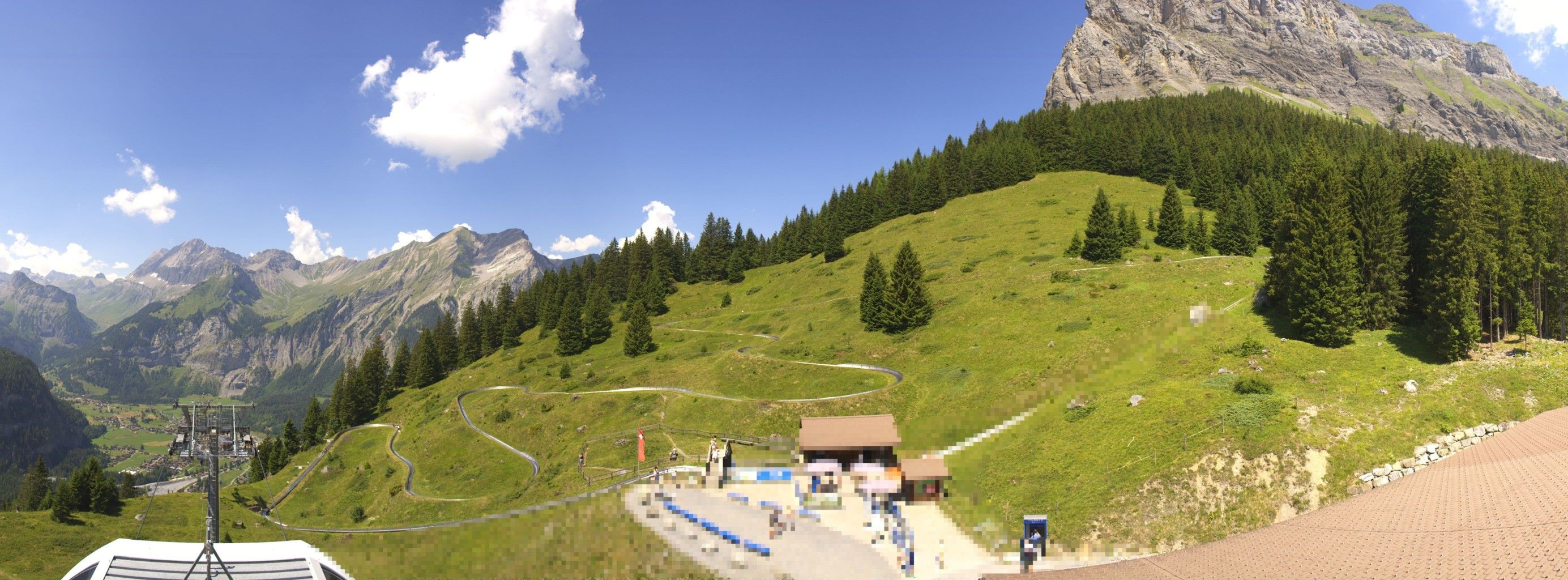 Kandersteg: Stn. Oeschinen: Rodelbahn Oeschinensee - Berghotel Oeschinensee - Blüemlisalp - Schweizer Alpen-Club SAC
