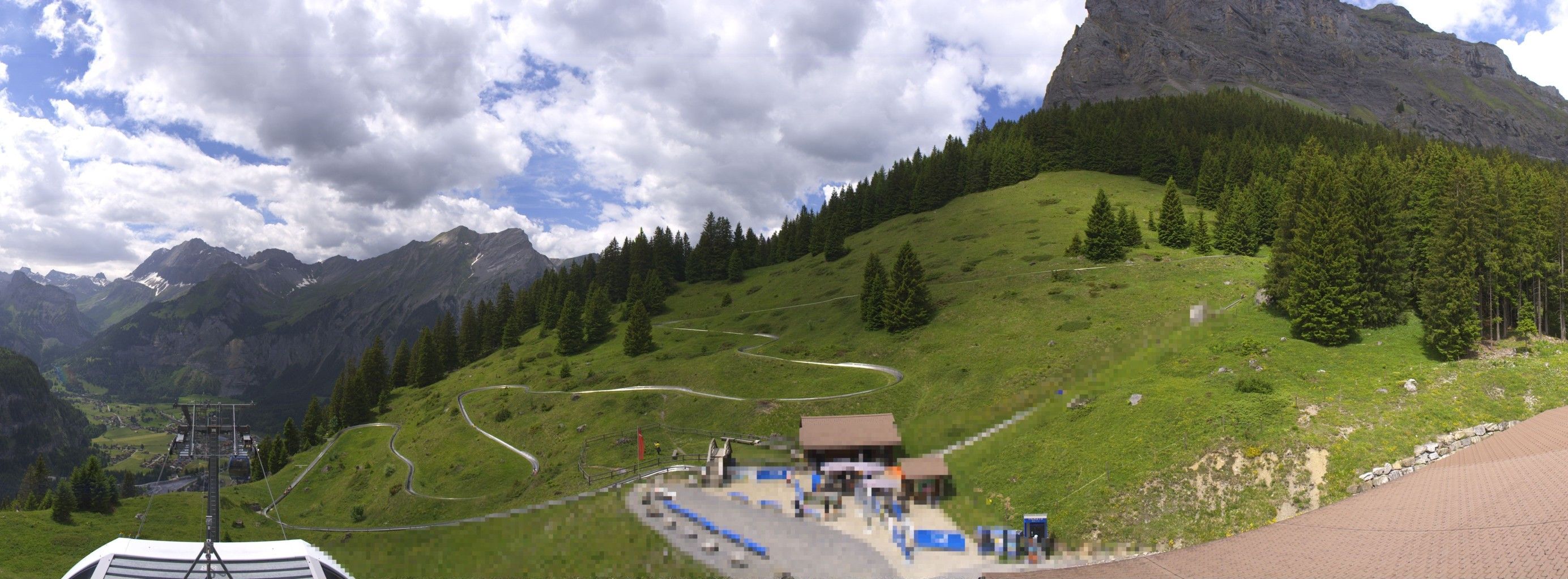 Kandersteg: Stn. Oeschinen: Rodelbahn Oeschinensee - Berghotel Oeschinensee - Blüemlisalp - Schweizer Alpen-Club SAC