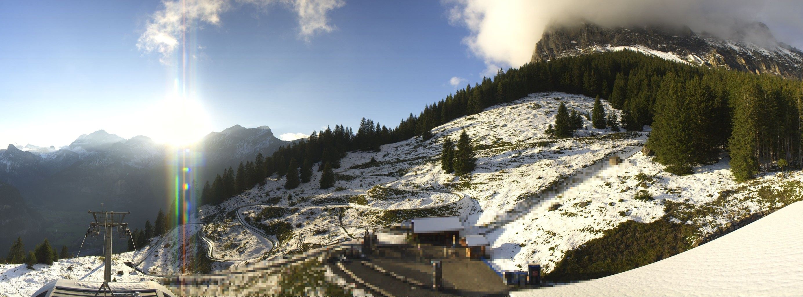 Stn. Oeschinen: Rodelbahn Oeschinensee - Berghotel Oeschinensee - Blüemlisalp - Schweizer Alpen-Club SAC