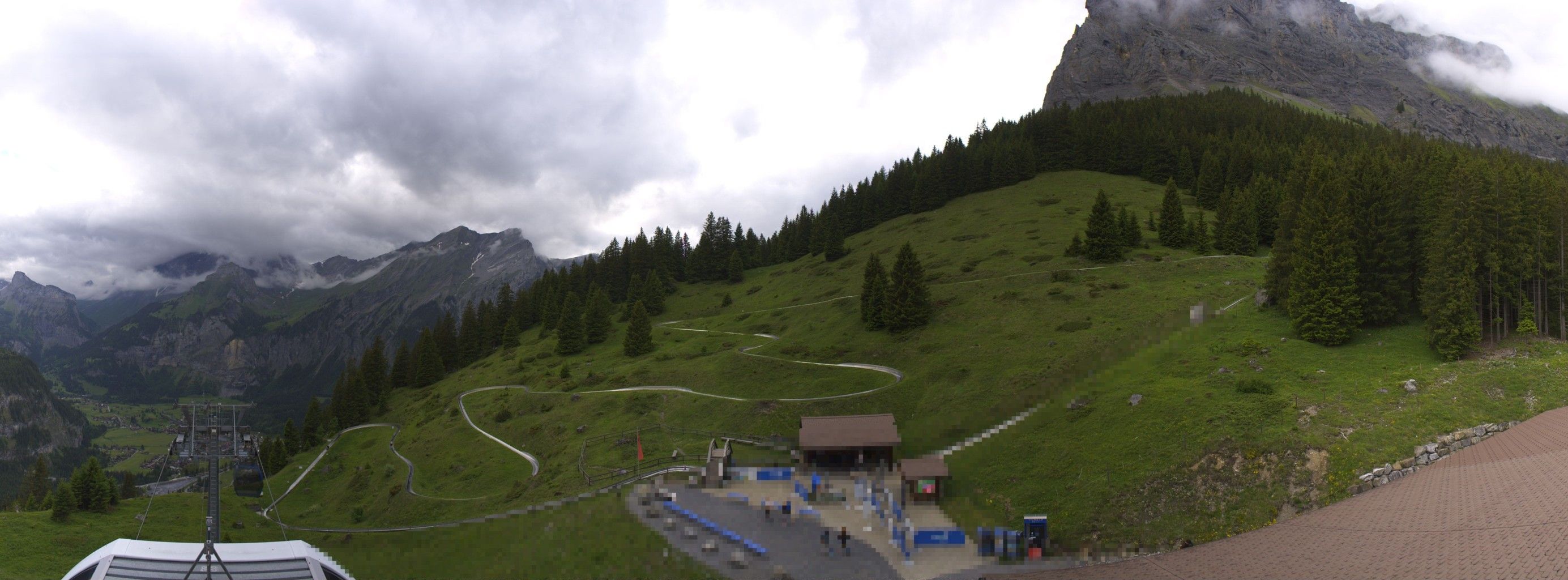 Kandersteg: Stn. Oeschinen: Rodelbahn Oeschinensee - Berghotel Oeschinensee - Blüemlisalp - Schweizer Alpen-Club SAC