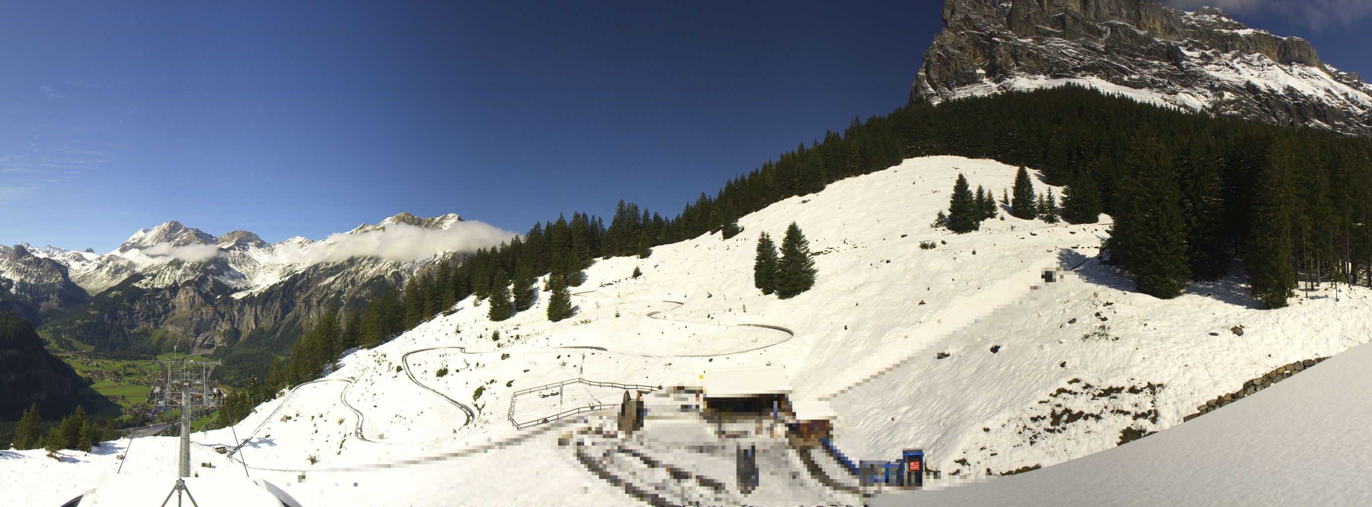 Stn. Oeschinen: Rodelbahn Oeschinensee - Berghotel Oeschinensee - Blüemlisalp - Schweizer Alpen-Club SAC