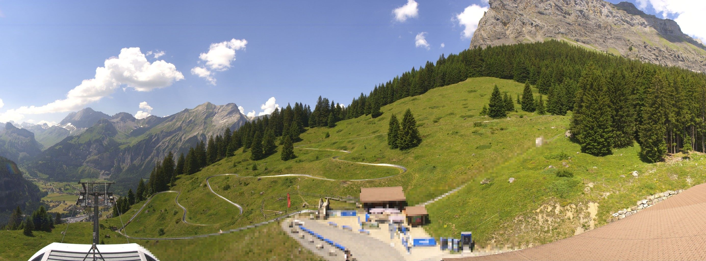 Kandersteg: Stn. Oeschinen: Rodelbahn Oeschinensee - Berghotel Oeschinensee - Blüemlisalp - Schweizer Alpen-Club SAC