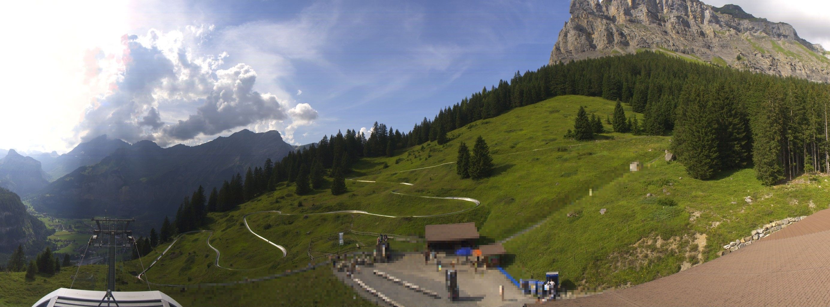 Stn. Oeschinen: Rodelbahn Oeschinensee - Berghotel Oeschinensee - Blüemlisalp - Schweizer Alpen-Club SAC