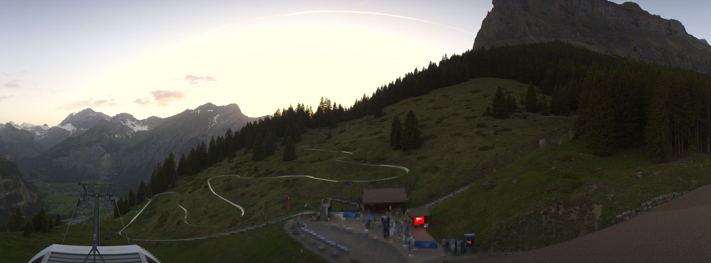 Kandersteg: Stn. Oeschinen: Rodelbahn Oeschinensee - Berghotel Oeschinensee - Blüemlisalp - Schweizer Alpen-Club SAC