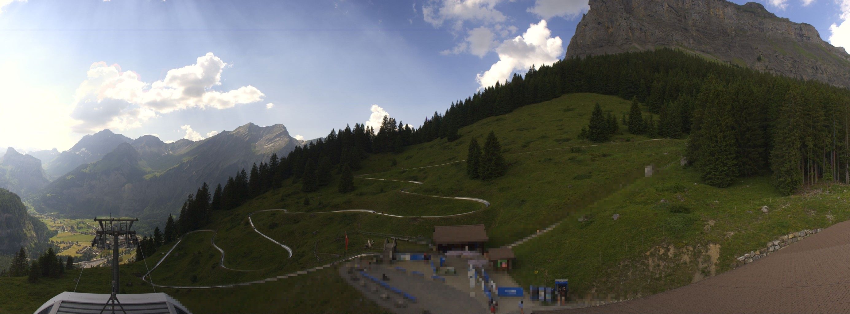 Kandersteg: Stn. Oeschinen: Rodelbahn Oeschinensee - Berghotel Oeschinensee - Blüemlisalp - Schweizer Alpen-Club SAC