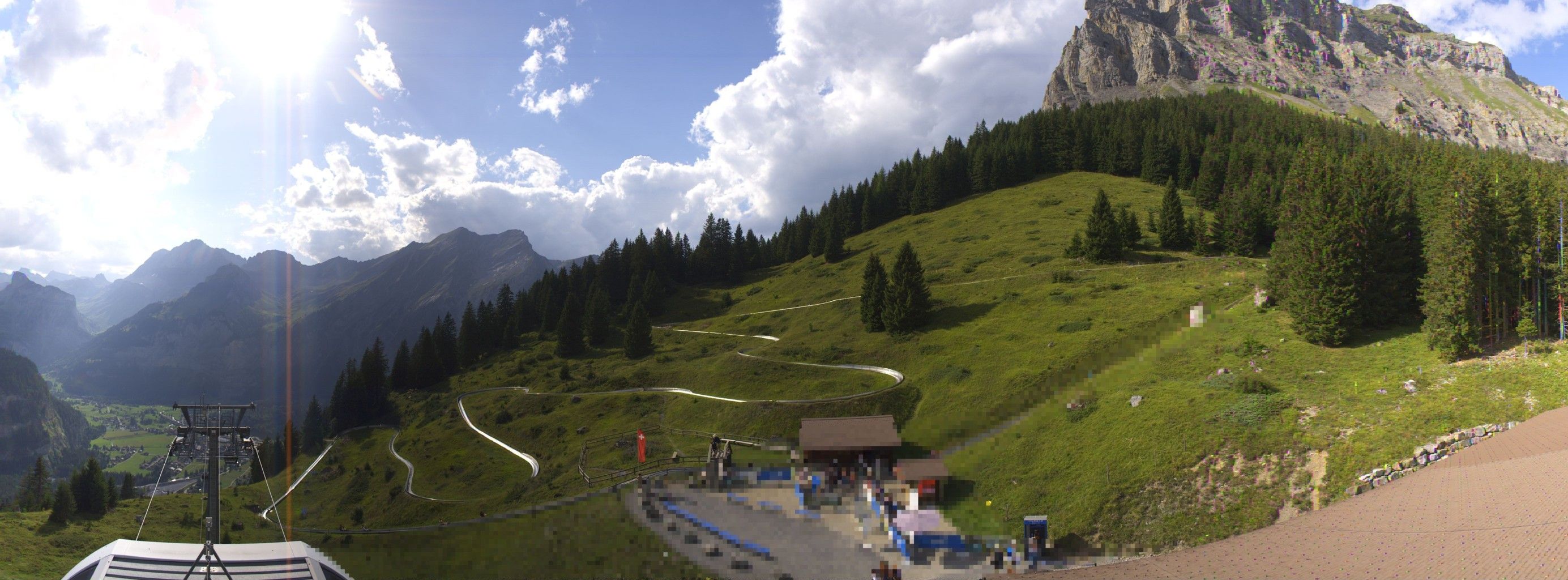 Kandersteg: Stn. Oeschinen: Rodelbahn Oeschinensee - Berghotel Oeschinensee - Blüemlisalp - Schweizer Alpen-Club SAC