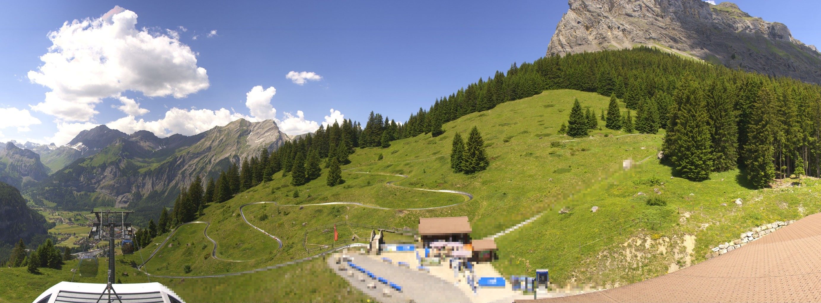 Kandersteg: Stn. Oeschinen: Rodelbahn Oeschinensee - Berghotel Oeschinensee - Blüemlisalp - Schweizer Alpen-Club SAC