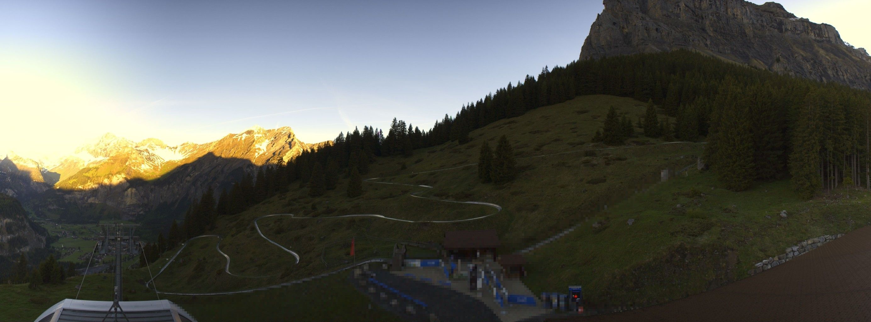 Kandersteg: Stn. Oeschinen: Rodelbahn Oeschinensee - Berghotel Oeschinensee - Blüemlisalp - Schweizer Alpen-Club SAC