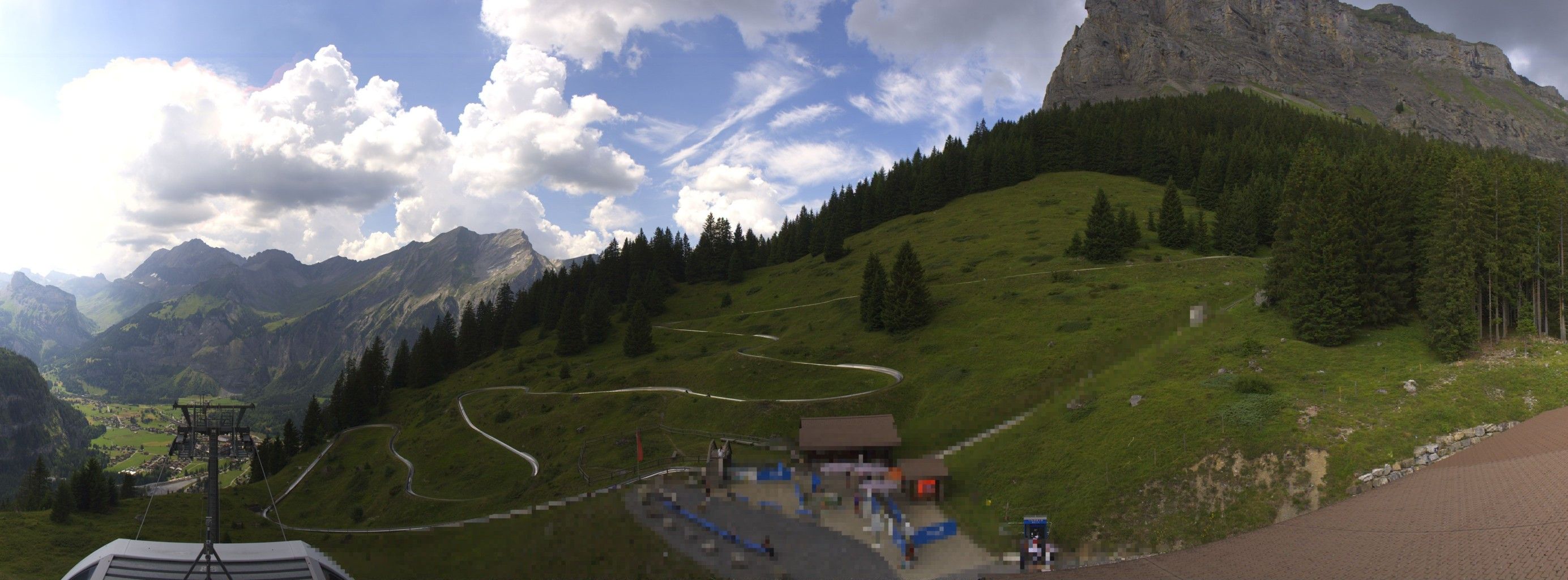 Kandersteg: Stn. Oeschinen: Rodelbahn Oeschinensee - Berghotel Oeschinensee - Blüemlisalp - Schweizer Alpen-Club SAC