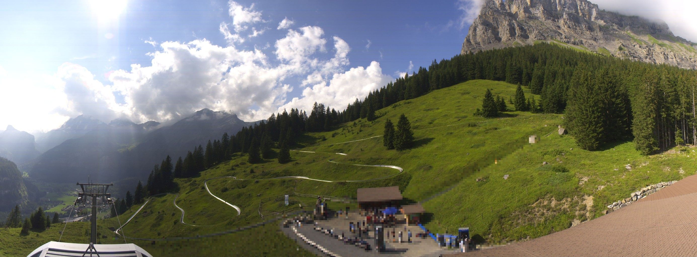 Stn. Oeschinen: Rodelbahn Oeschinensee - Berghotel Oeschinensee - Blüemlisalp - Schweizer Alpen-Club SAC