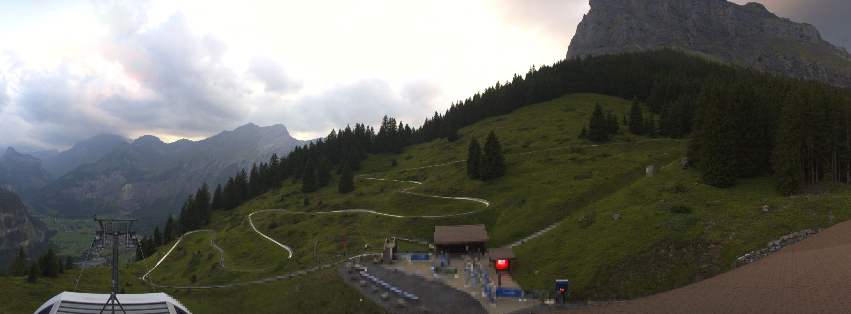 Kandersteg: Stn. Oeschinen: Rodelbahn Oeschinensee - Berghotel Oeschinensee - Blüemlisalp - Schweizer Alpen-Club SAC