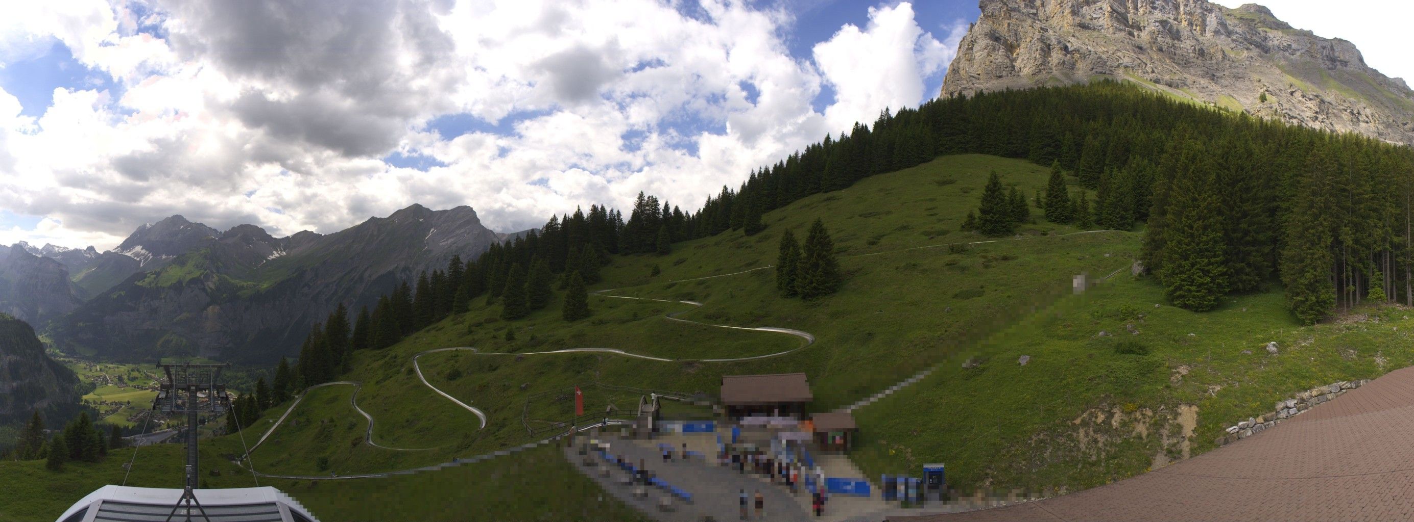 Kandersteg: Stn. Oeschinen: Rodelbahn Oeschinensee - Berghotel Oeschinensee - Blüemlisalp - Schweizer Alpen-Club SAC