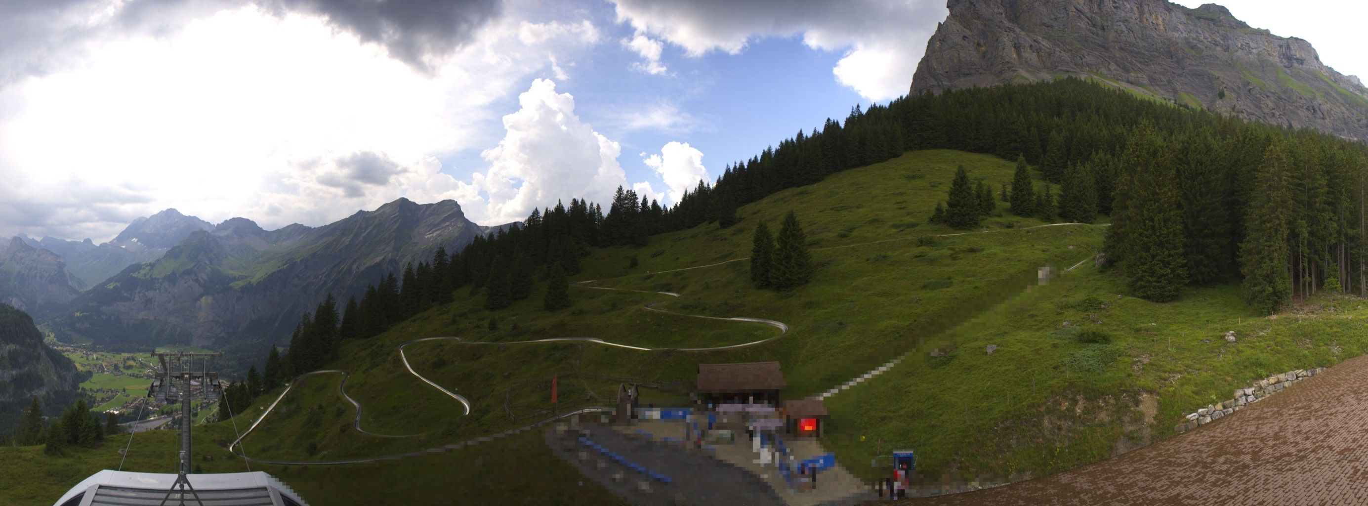 Kandersteg: Stn. Oeschinen: Rodelbahn Oeschinensee - Berghotel Oeschinensee - Blüemlisalp - Schweizer Alpen-Club SAC