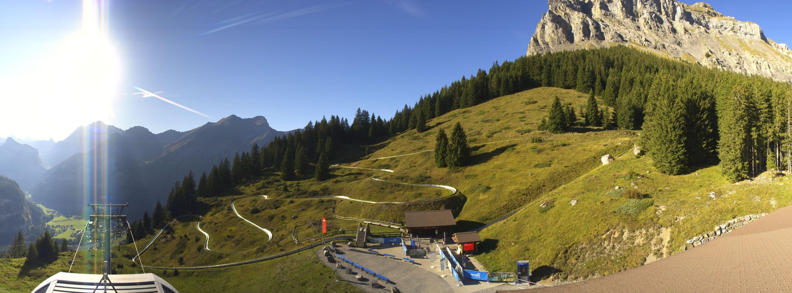 Kandersteg: Stn. Oeschinen: Rodelbahn Oeschinensee - Berghotel Oeschinensee - Blüemlisalp - Schweizer Alpen-Club SAC