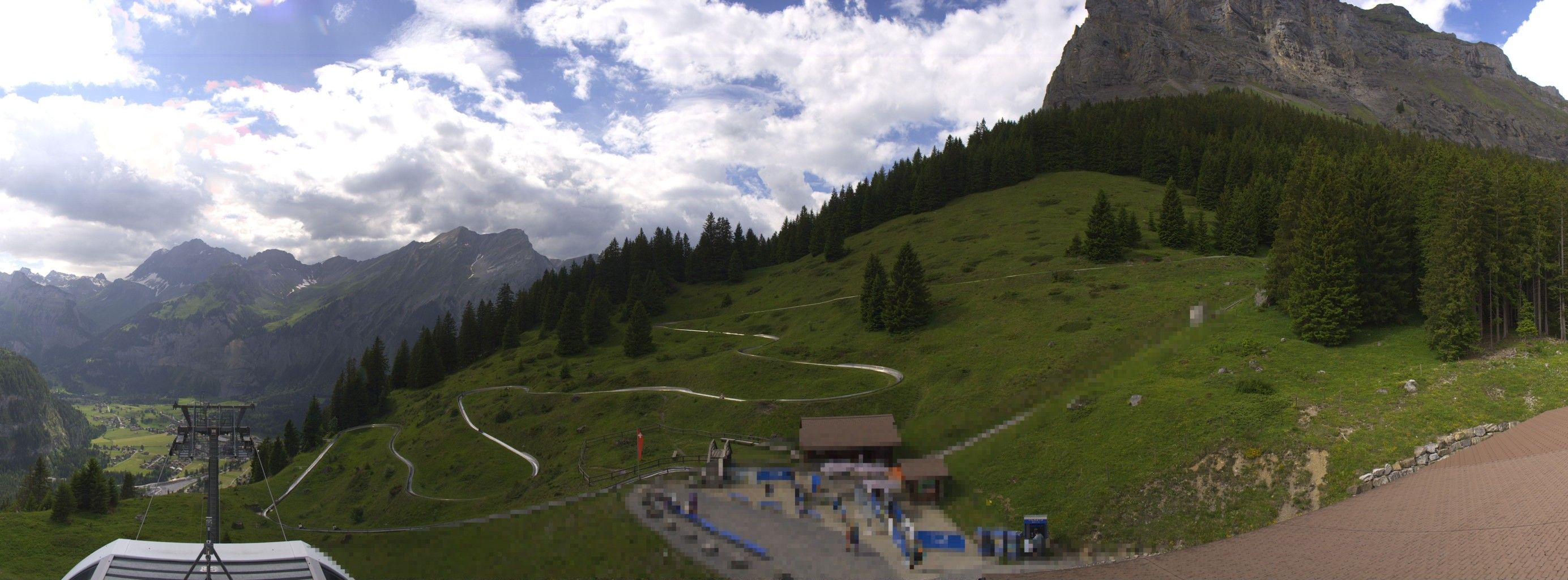 Kandersteg: Stn. Oeschinen: Rodelbahn Oeschinensee - Berghotel Oeschinensee - Blüemlisalp - Schweizer Alpen-Club SAC