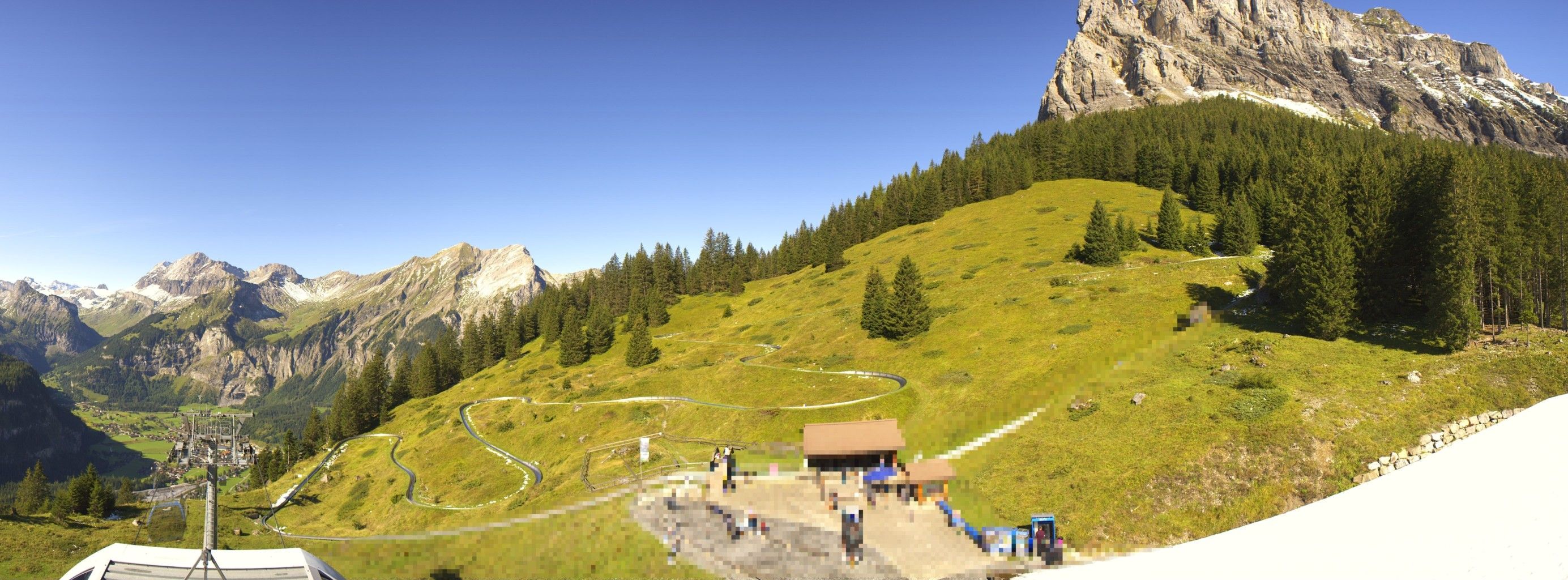 Stn. Oeschinen: Rodelbahn Oeschinensee - Berghotel Oeschinensee - Blüemlisalp - Schweizer Alpen-Club SAC