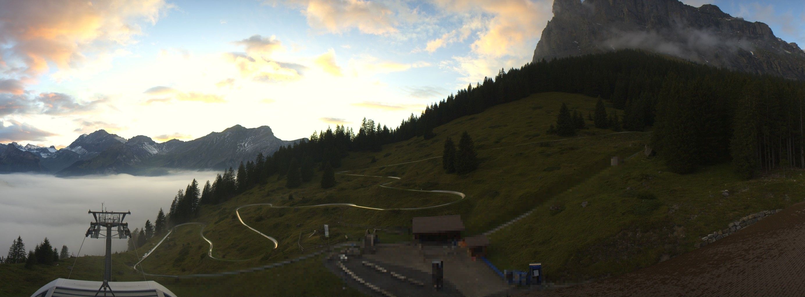 Stn. Oeschinen: Rodelbahn Oeschinensee - Berghotel Oeschinensee - Blüemlisalp - Schweizer Alpen-Club SAC