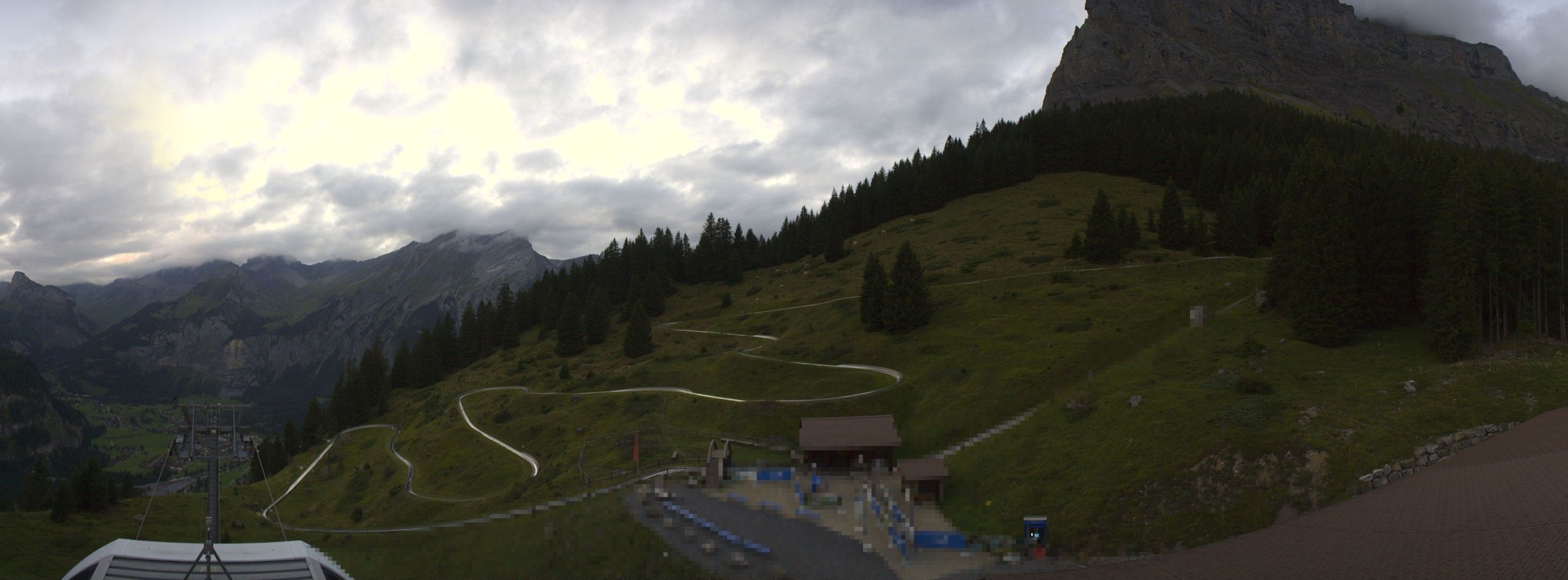 Kandersteg: Stn. Oeschinen: Rodelbahn Oeschinensee - Berghotel Oeschinensee - Blüemlisalp - Schweizer Alpen-Club SAC