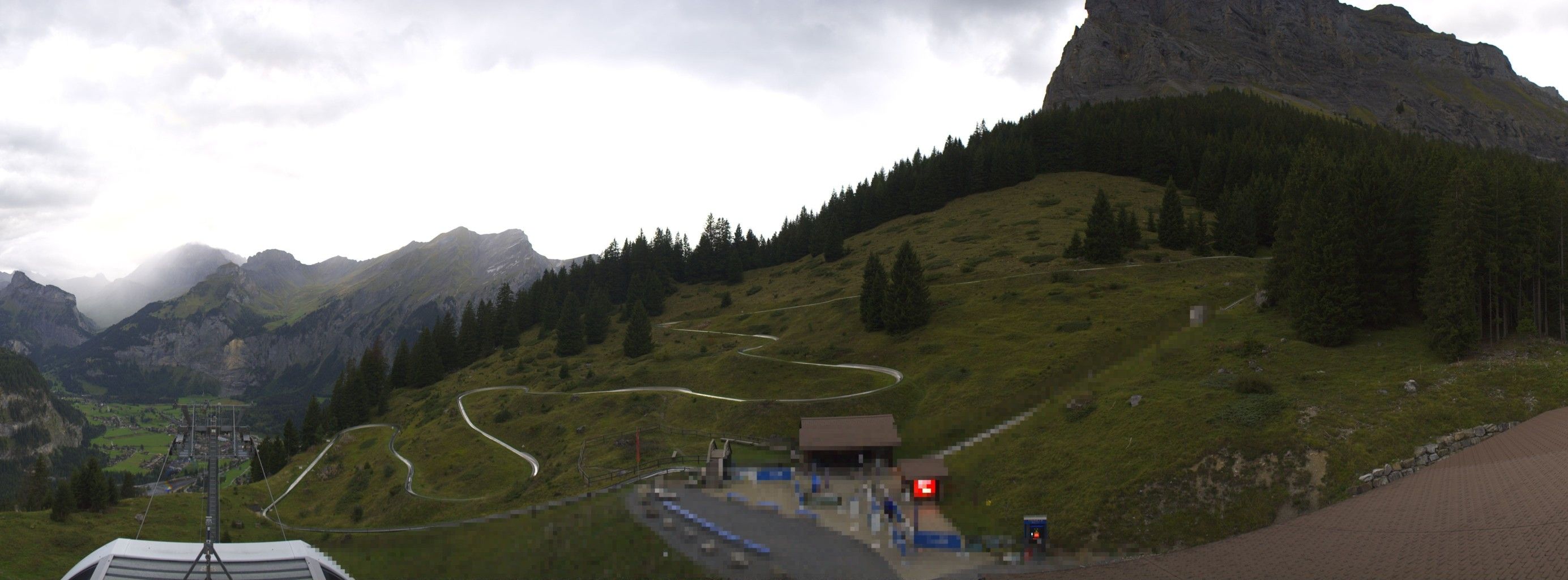 Kandersteg: Stn. Oeschinen: Rodelbahn Oeschinensee - Berghotel Oeschinensee - Blüemlisalp - Schweizer Alpen-Club SAC
