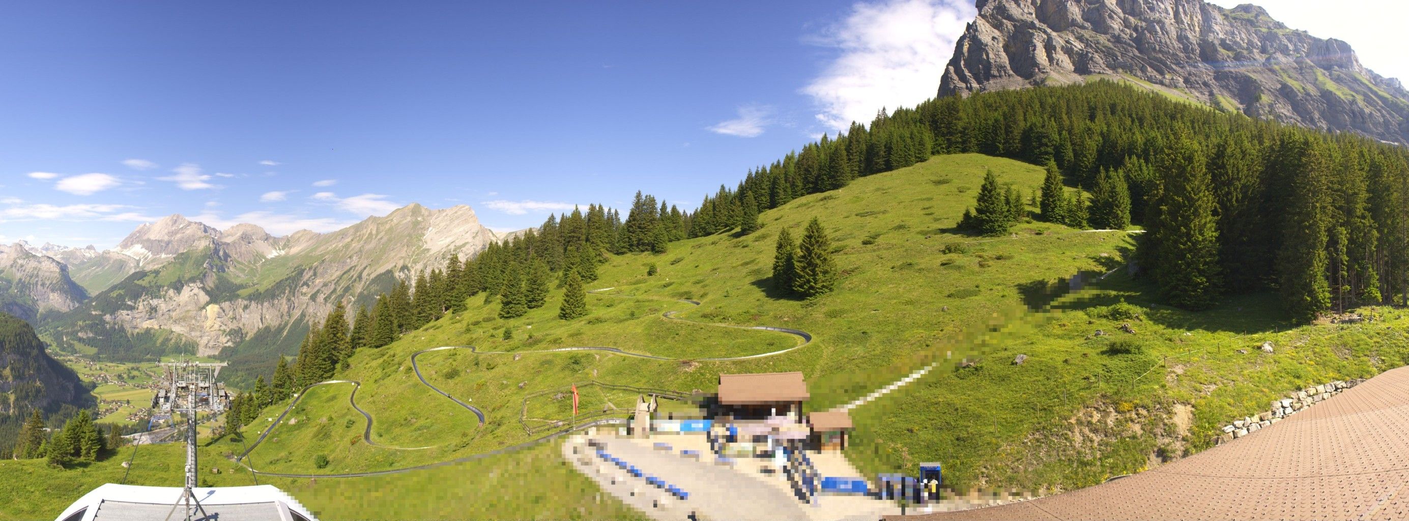 Kandersteg: Stn. Oeschinen: Rodelbahn Oeschinensee - Berghotel Oeschinensee - Blüemlisalp - Schweizer Alpen-Club SAC