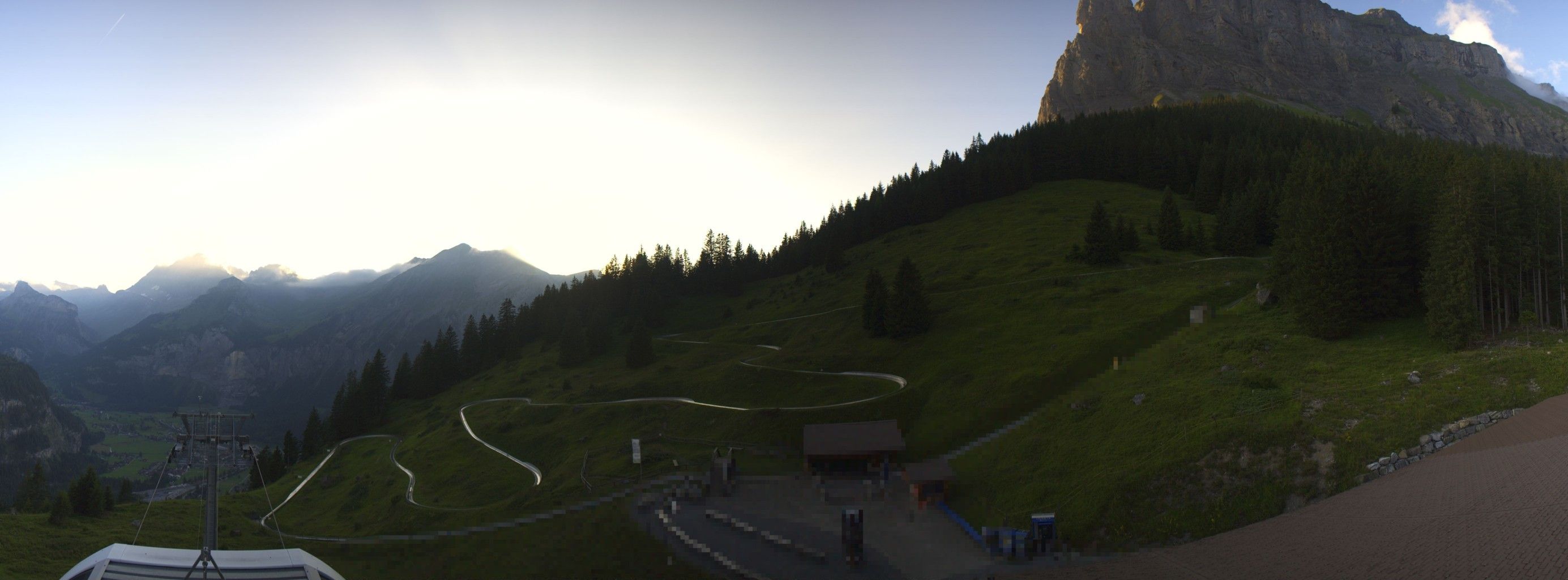 Stn. Oeschinen: Rodelbahn Oeschinensee - Berghotel Oeschinensee - Blüemlisalp - Schweizer Alpen-Club SAC