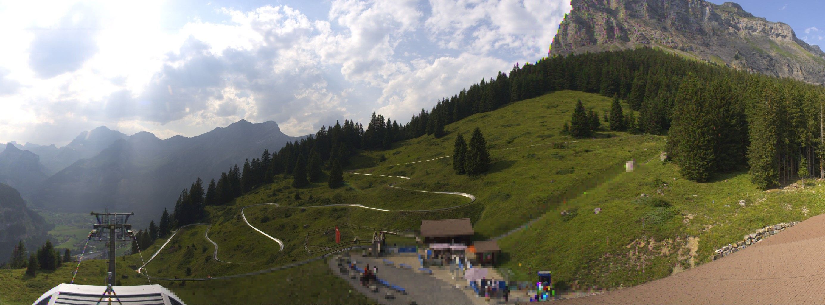 Kandersteg: Stn. Oeschinen: Rodelbahn Oeschinensee - Berghotel Oeschinensee - Blüemlisalp - Schweizer Alpen-Club SAC
