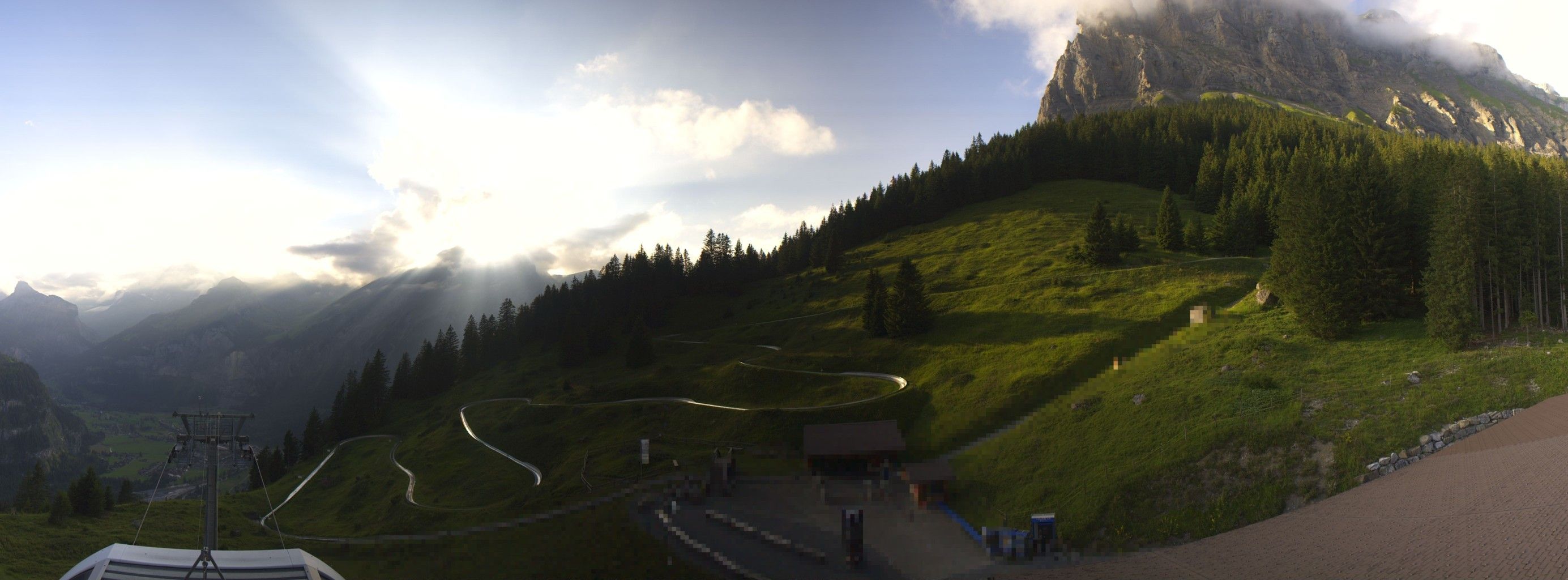 Stn. Oeschinen: Rodelbahn Oeschinensee - Berghotel Oeschinensee - Blüemlisalp - Schweizer Alpen-Club SAC