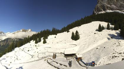 Stn. Oeschinen: Rodelbahn Oeschinensee - Berghotel Oeschinensee - Blüemlisalp - Schweizer Alpen-Club SAC