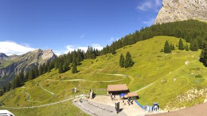 Stn. Oeschinen: Rodelbahn Oeschinensee - Berghotel Oeschinensee - Blüemlisalp - Schweizer Alpen-Club SAC