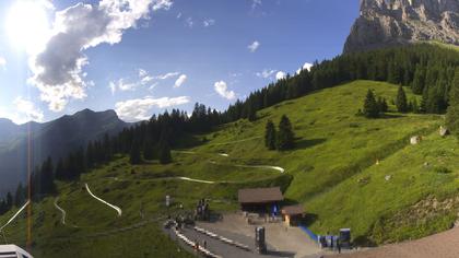 Stn. Oeschinen: Rodelbahn Oeschinensee - Berghotel Oeschinensee - Blüemlisalp - Schweizer Alpen-Club SAC