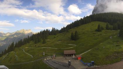 Stn. Oeschinen: Rodelbahn Oeschinensee - Berghotel Oeschinensee - Blüemlisalp - Schweizer Alpen-Club SAC