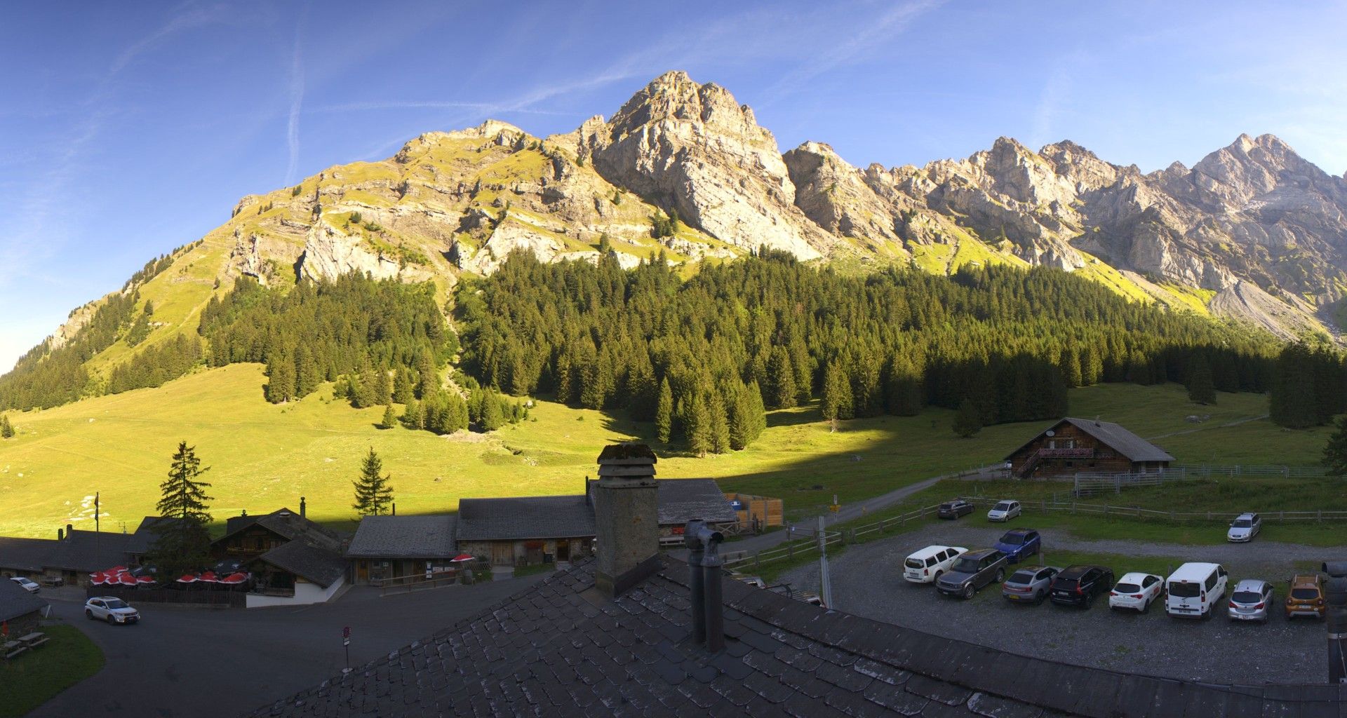 Traffic Cam Bex: Restaurant Miroir d'Argentine - Anzeinde
