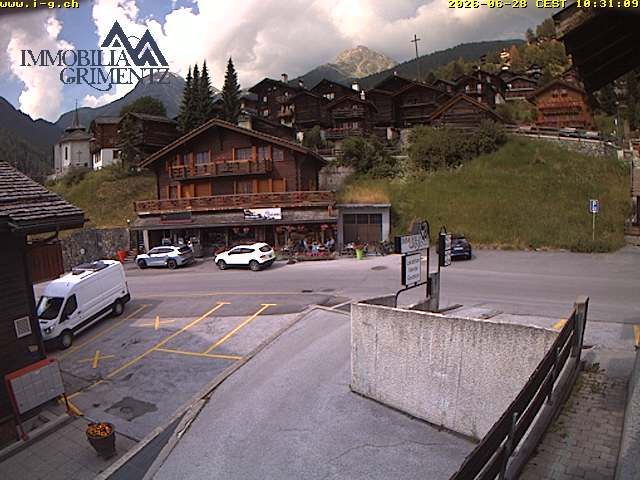 Grimentz › Südwesten: Boulangerie Pâtisserie Salamin, le Tea Room - EGLISE PAROISSIALE SAINT-THÉODULE