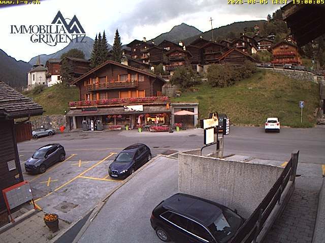 Grimentz › Südwesten: Boulangerie Pâtisserie Salamin, le Tea Room - EGLISE PAROISSIALE SAINT-THÉODULE