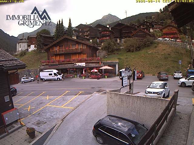 Grimentz › Südwesten: Boulangerie Pâtisserie Salamin, le Tea Room - EGLISE PAROISSIALE SAINT-THÉODULE