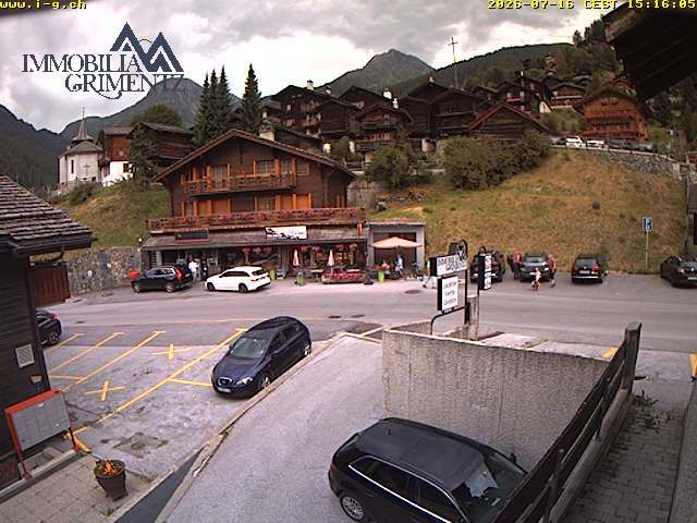 Grimentz › Südwesten: Boulangerie Pâtisserie Salamin, le Tea Room - EGLISE PAROISSIALE SAINT-THÉODULE