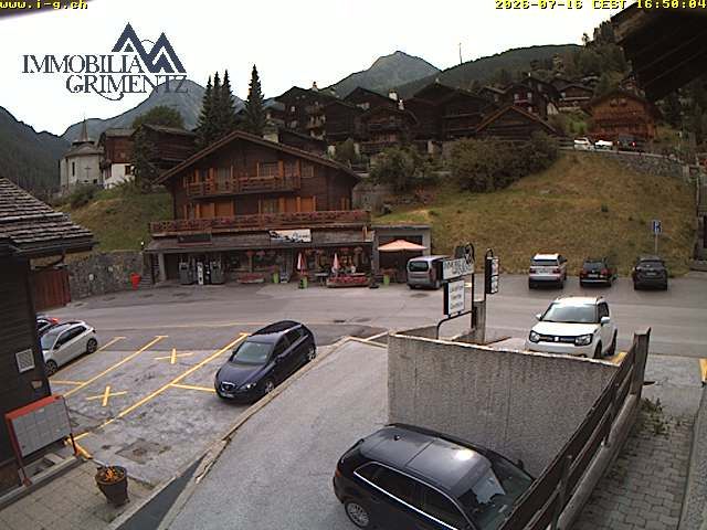 Grimentz › Südwesten: Boulangerie Pâtisserie Salamin, le Tea Room - EGLISE PAROISSIALE SAINT-THÉODULE