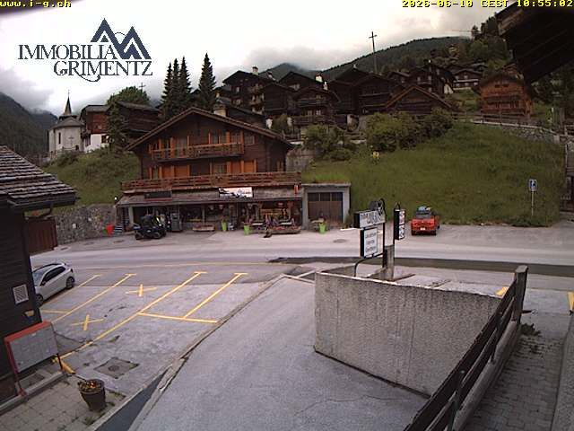Grimentz › Südwesten: Boulangerie Pâtisserie Salamin, le Tea Room - EGLISE PAROISSIALE SAINT-THÉODULE