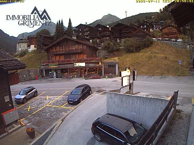 Grimentz › Südwesten: Boulangerie Pâtisserie Salamin, le Tea Room - EGLISE PAROISSIALE SAINT-THÉODULE