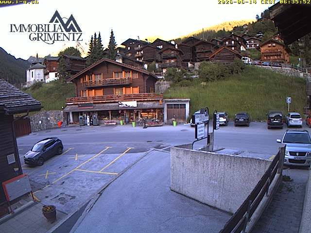 Grimentz › Südwesten: Boulangerie Pâtisserie Salamin, le Tea Room - EGLISE PAROISSIALE SAINT-THÉODULE
